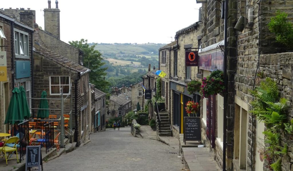 Bronte Country, Haworth High Street