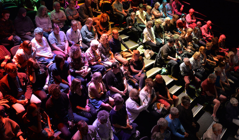 Audience at Bradford Literature Festival