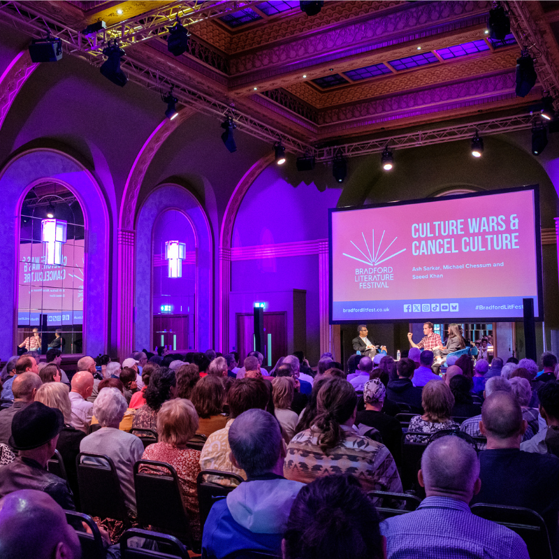 Cancel Wars and Cancel Culture at BLF 2025, held at Bradford Live